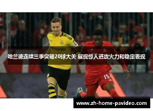 哈兰德连续三季突破20球大关 展现惊人进攻火力和稳定表现