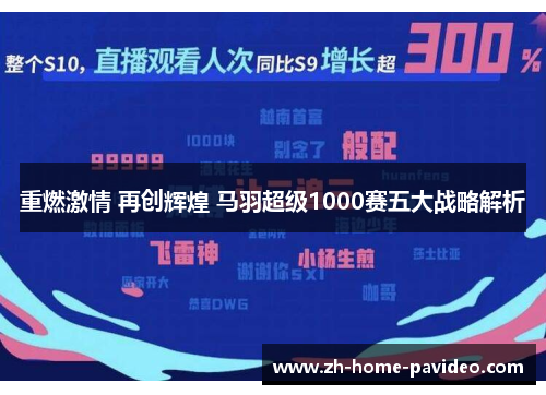 重燃激情 再创辉煌 马羽超级1000赛五大战略解析